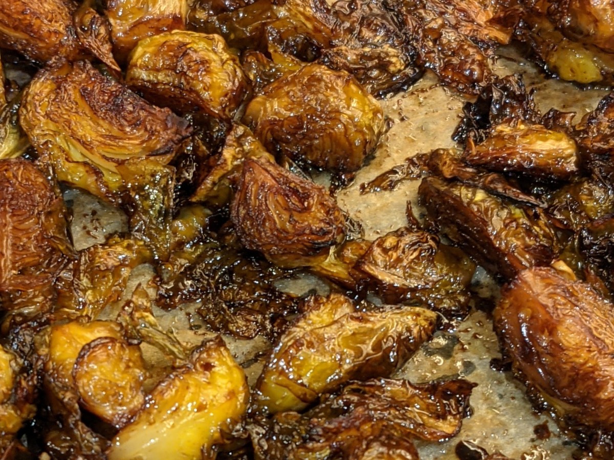 Balsamic Glazed Sprouts